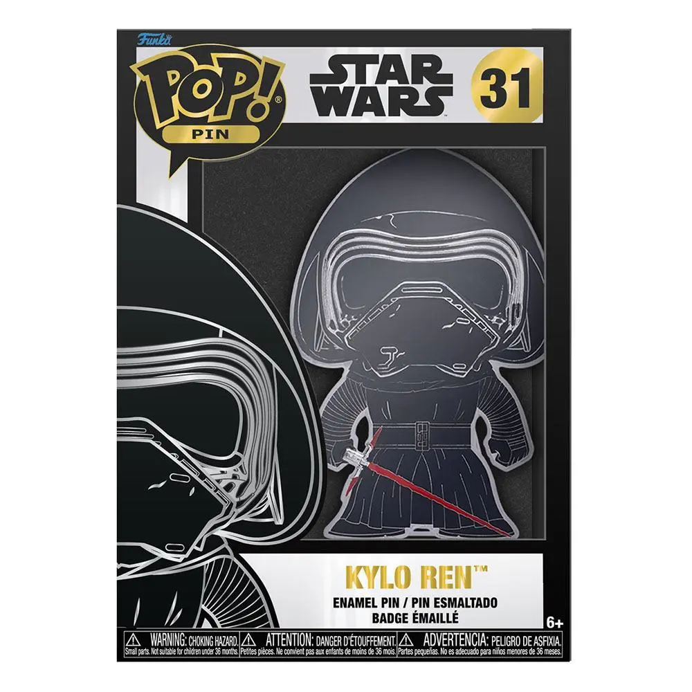 Star Wars POP! Enamel Pin Kylo Ren 10 cm product photo