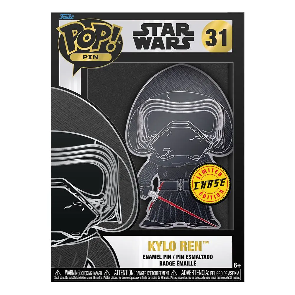 Star Wars POP! Enamel Pin Kylo Ren 10 cm product photo