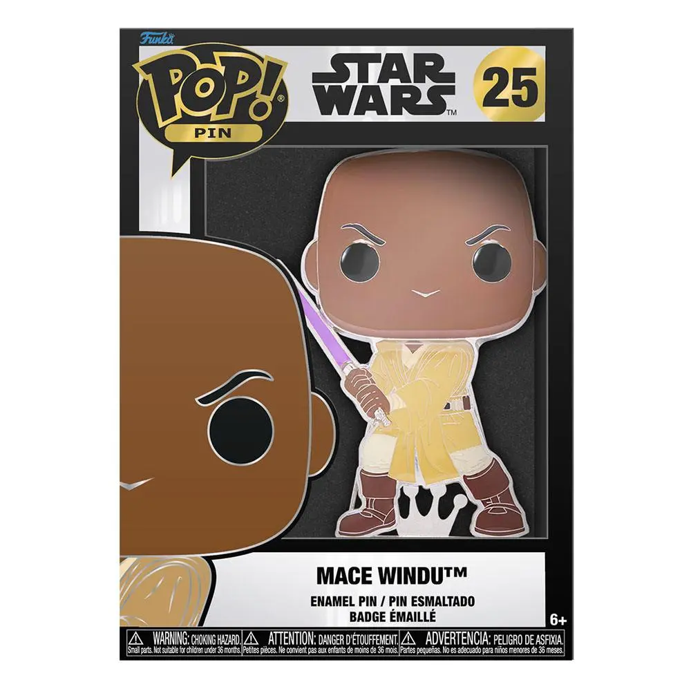 Star Wars POP! Enamel Pin Mace Windu 10 cm product photo