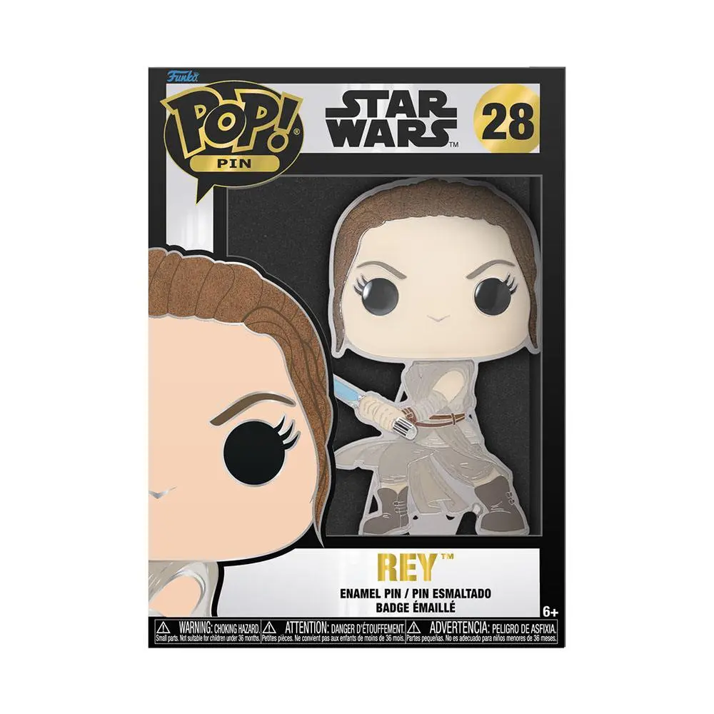 Star Wars POP! Enamel Pin Rey 10 cm product photo