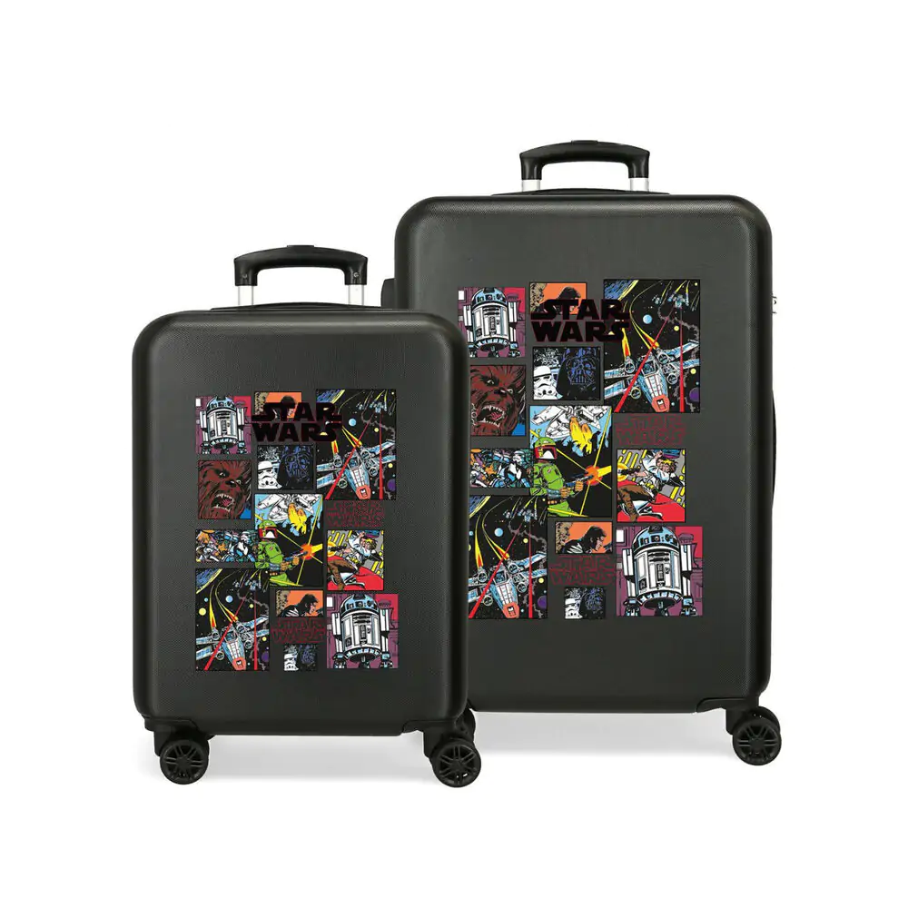 Star Wars Galactic Team ABS pack 2 trolley suitcases product photo