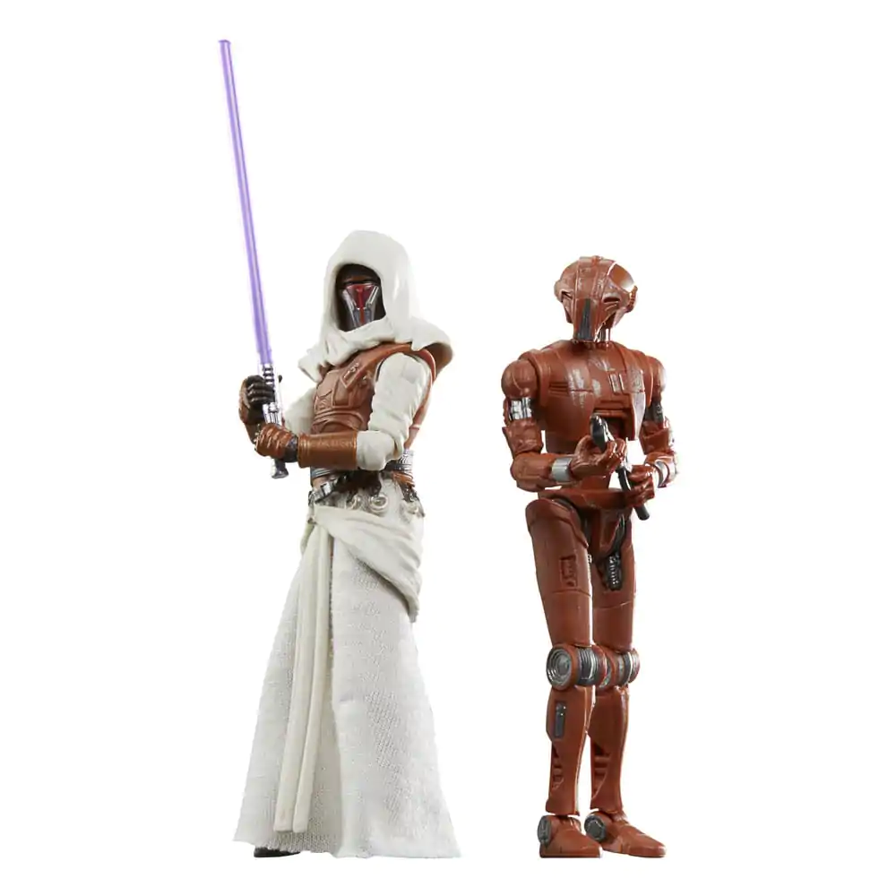 Star Wars: Galaxy of Heroes Vintage Collection Action Figure 2-Pack Jedi Knight Revan &amp; HK-47 10 cm product photo