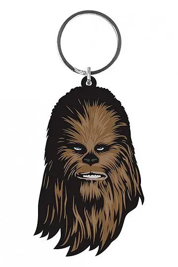 Star Wars Rubber Keychain Chewbacca 6 cm product photo