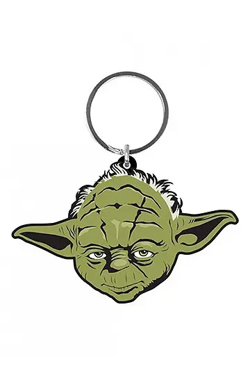Star Wars Rubber Keychain Yoda 6 cm product photo