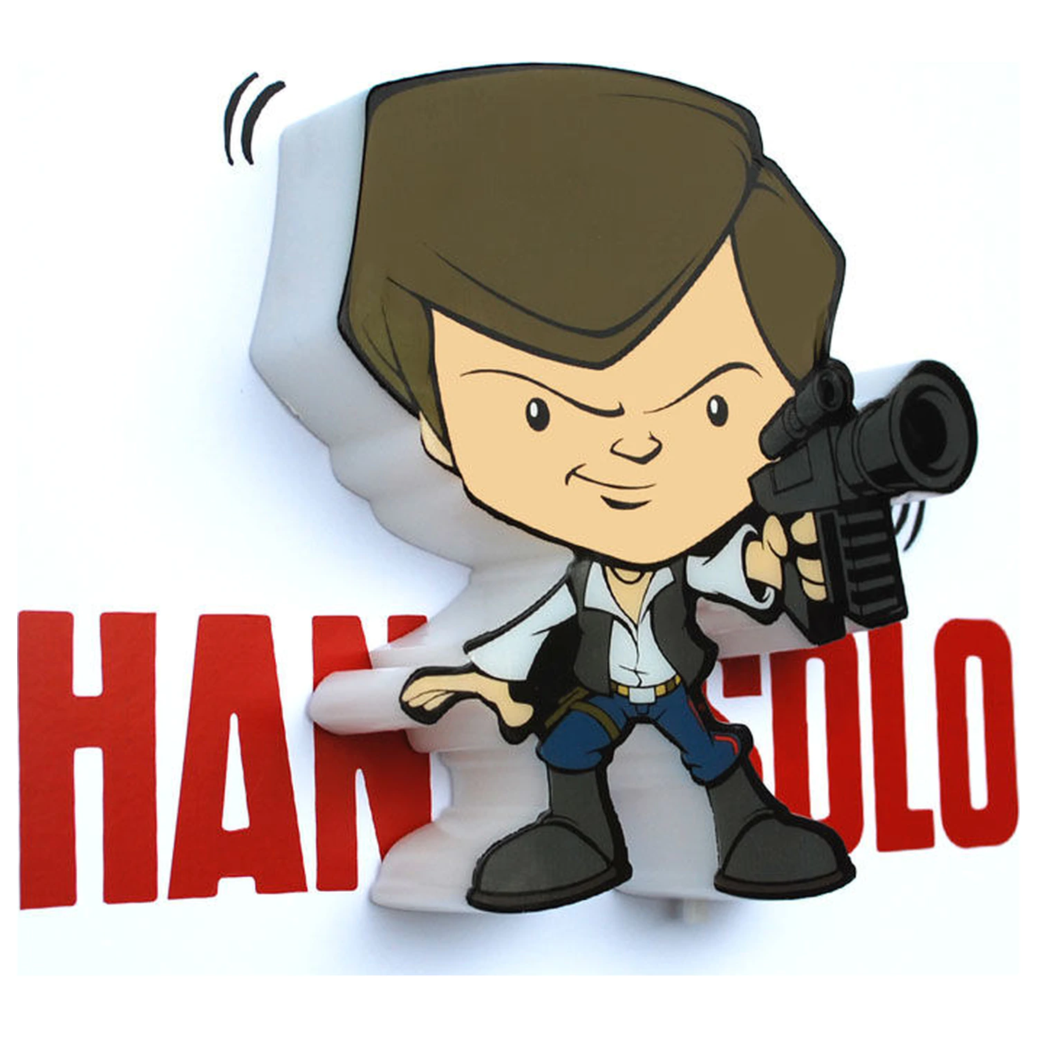 Star Wars Hans Solo 3D Light FX mini lamp product photo