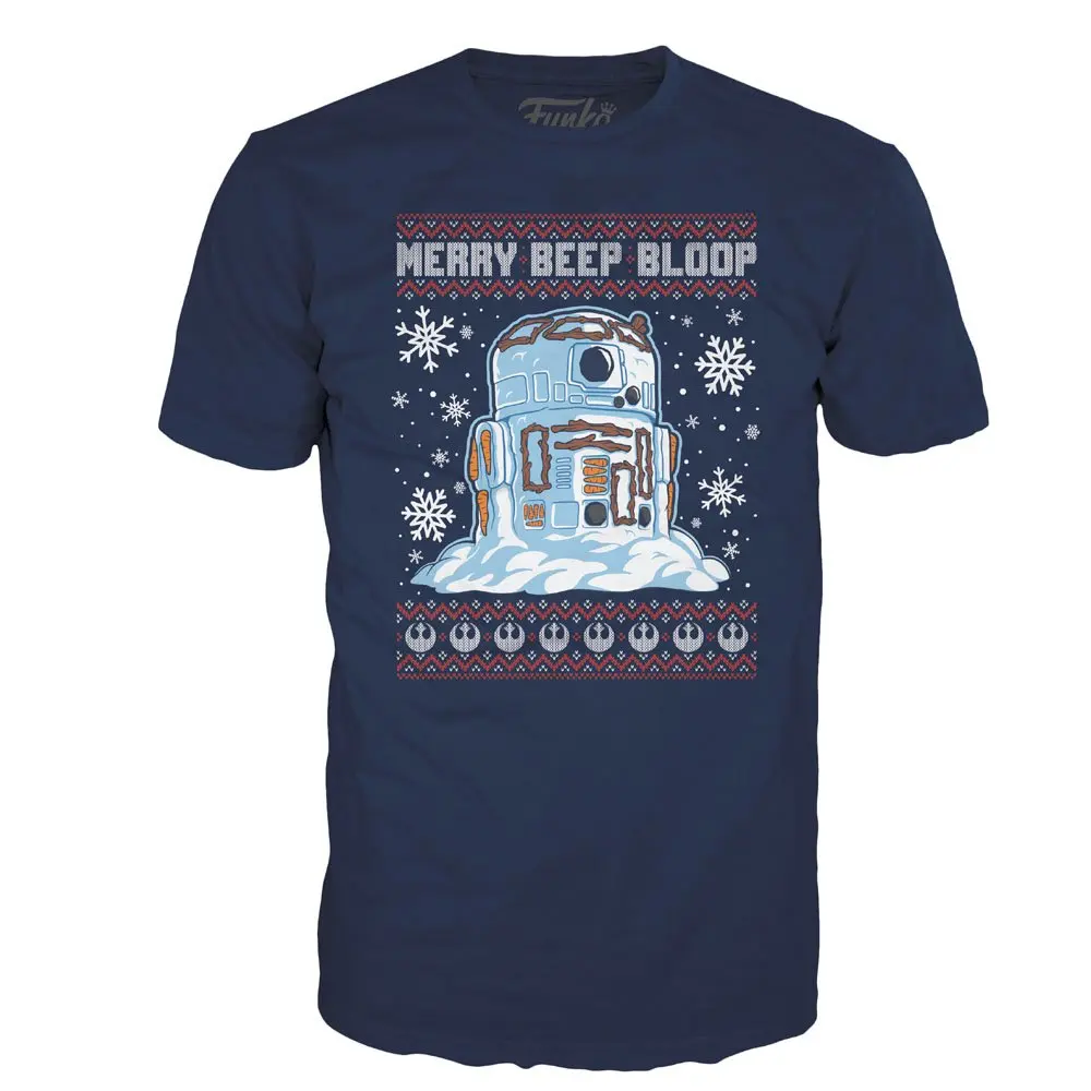 Star Wars Holiday Funko POP! R2-D2 Snowman t-shirt product photo