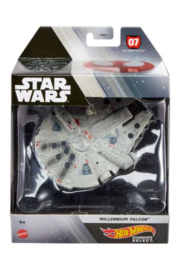 Star Wars Hot Wheels Starships Select Diecast Vehicle Millennium Falcon product photo
