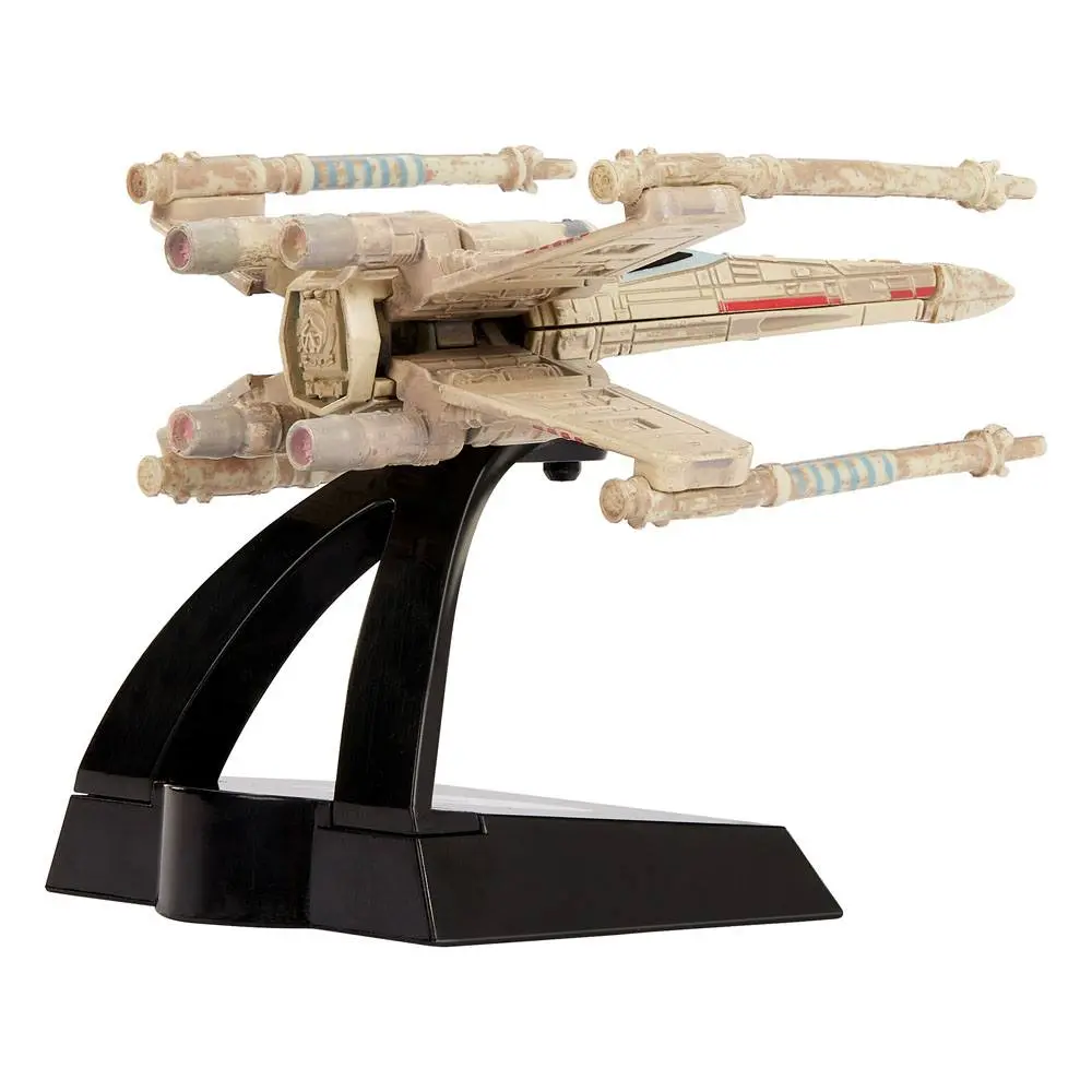 Star Wars Hot Wheels Starships Select Diecast Vehicle X-Wing Fighter (Red Five) product photo