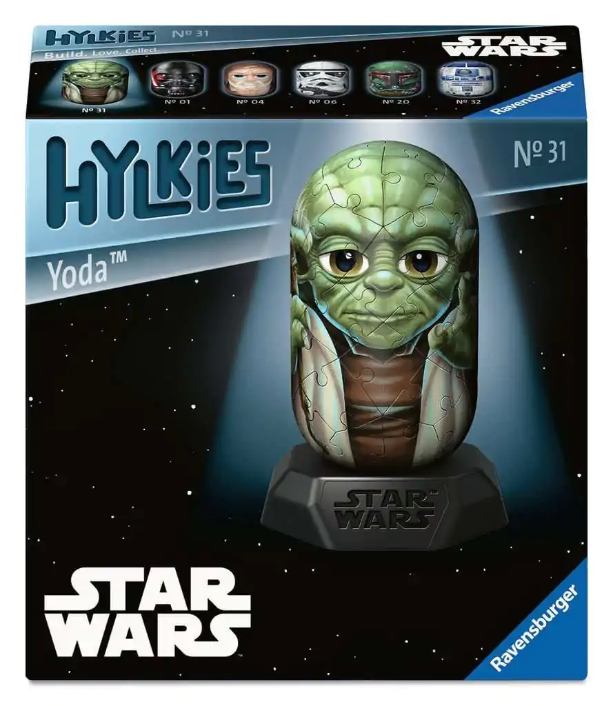 Star Wars Hylkies 3D Puzzle Yoda (55 pieces) product photo