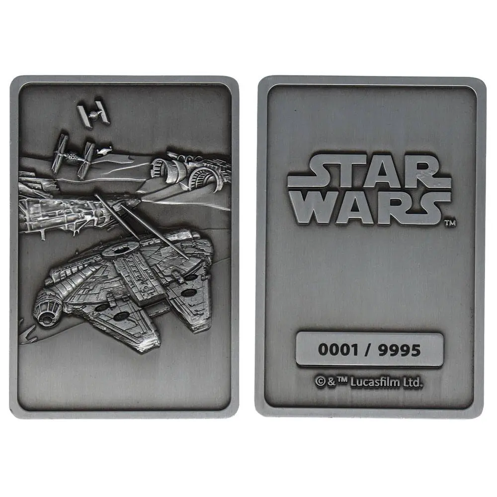 Star Wars Iconic Scene Collection Limited Edition Ingot The Millenium Falcon product photo