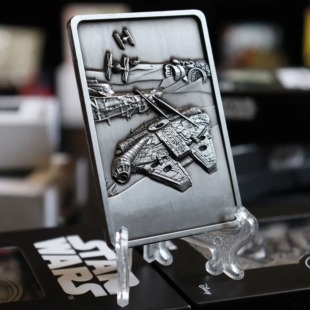Star Wars Iconic Scene Collection Limited Edition Ingot The Millenium Falcon product photo