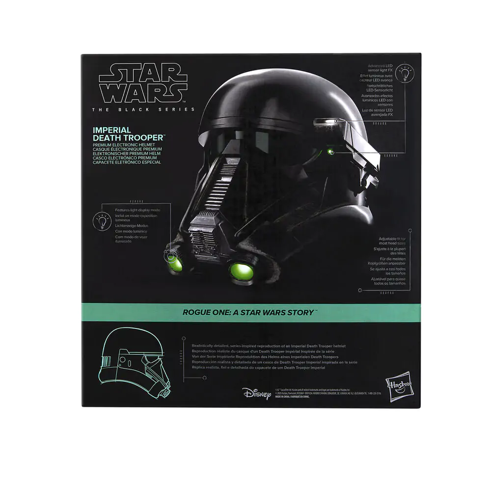 Star Wars Imperial Death Trooper Electronic helmet product photo
