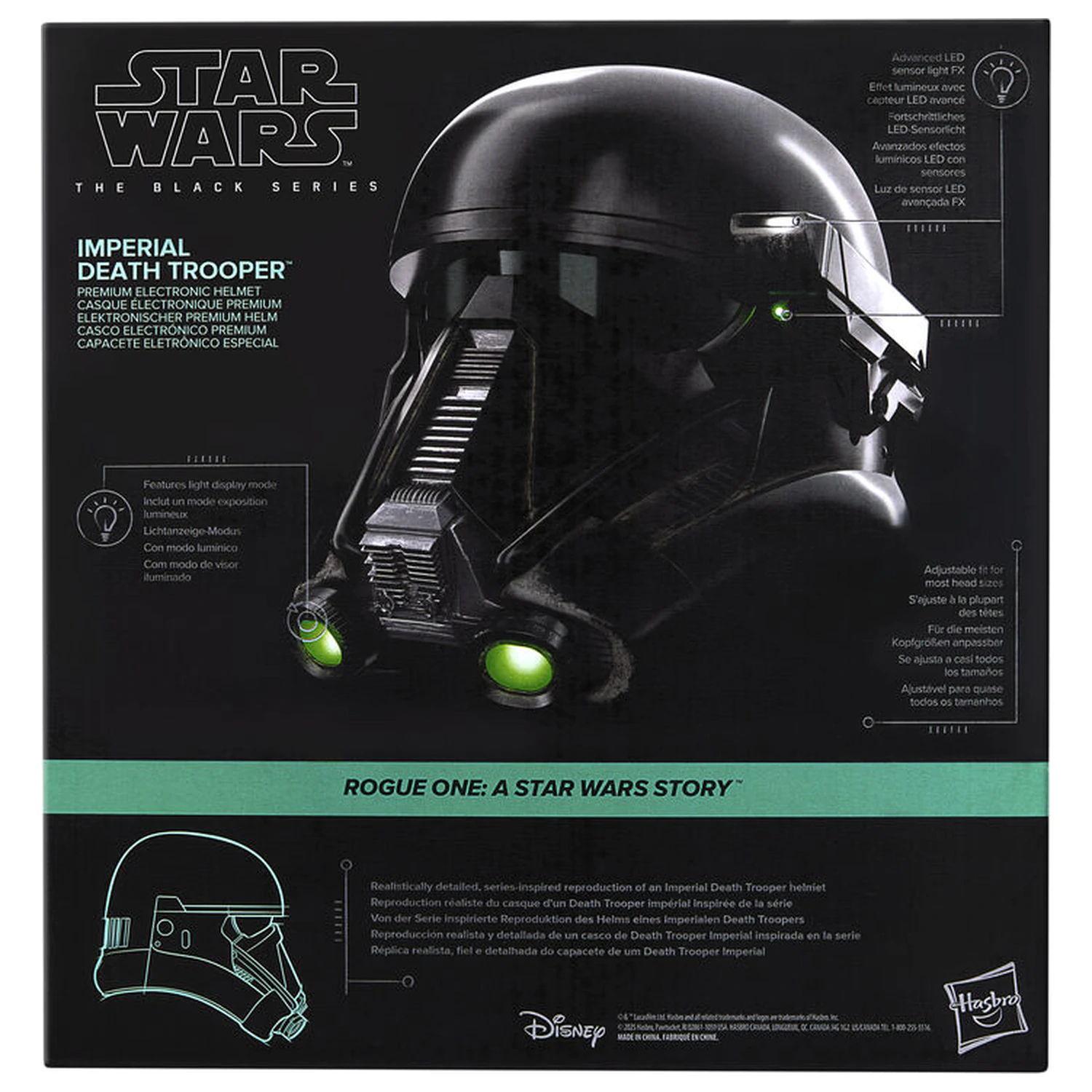Star Wars Imperial Death Trooper Electronic helmet product photo