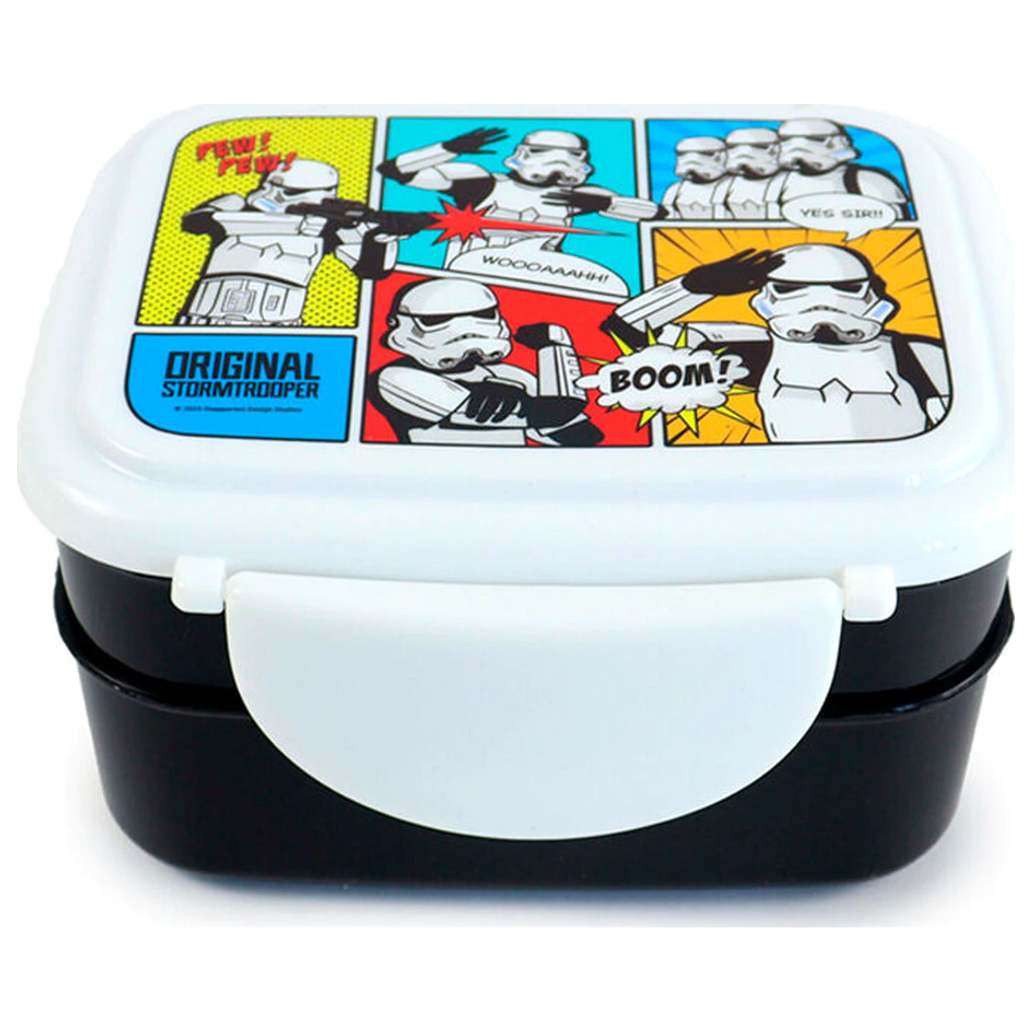 Star Wars Imperial Stormtrooper lunch box + cutlery product photo