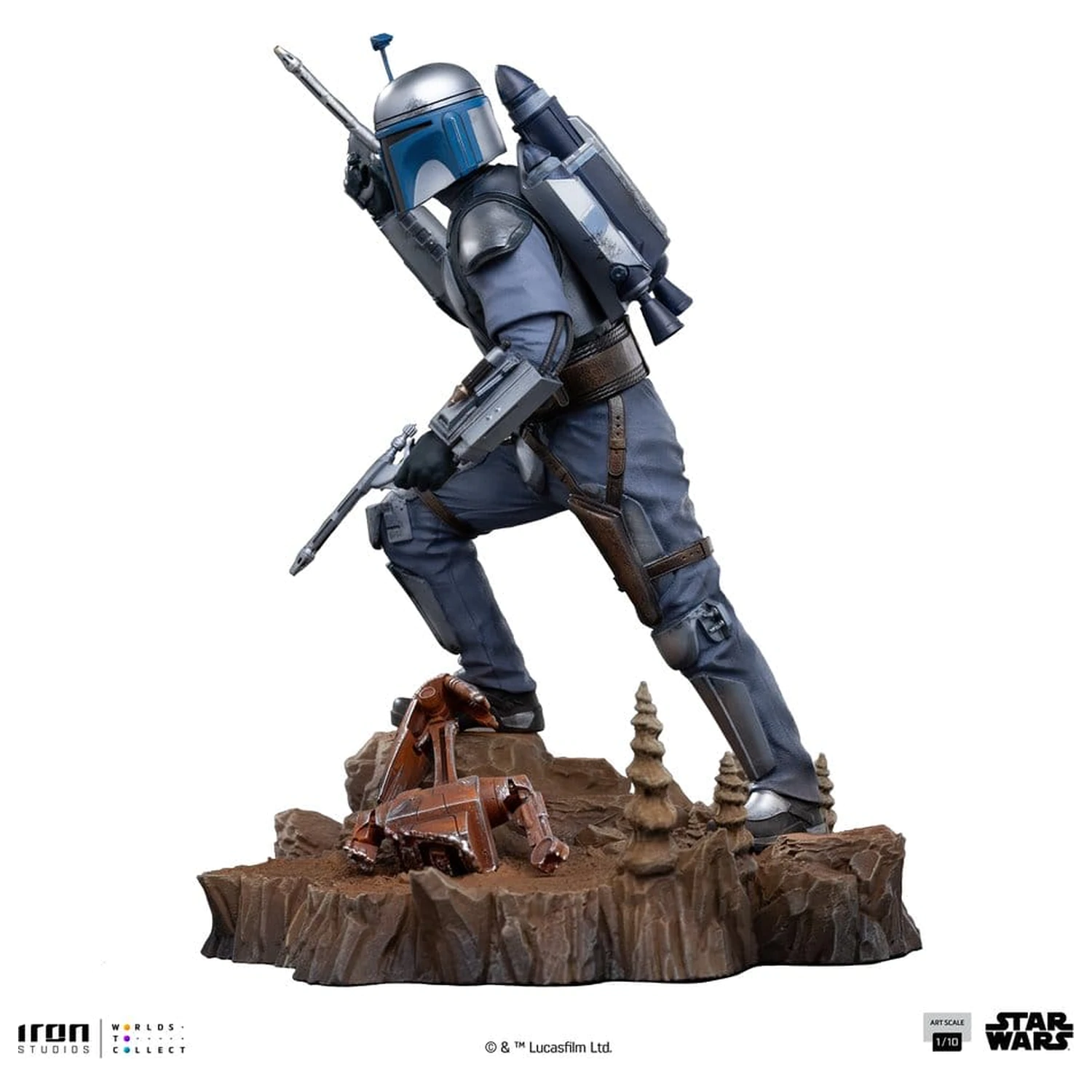 Star Wars Jango Fett Art Scale Statue 1/10 Jango Fett product photo