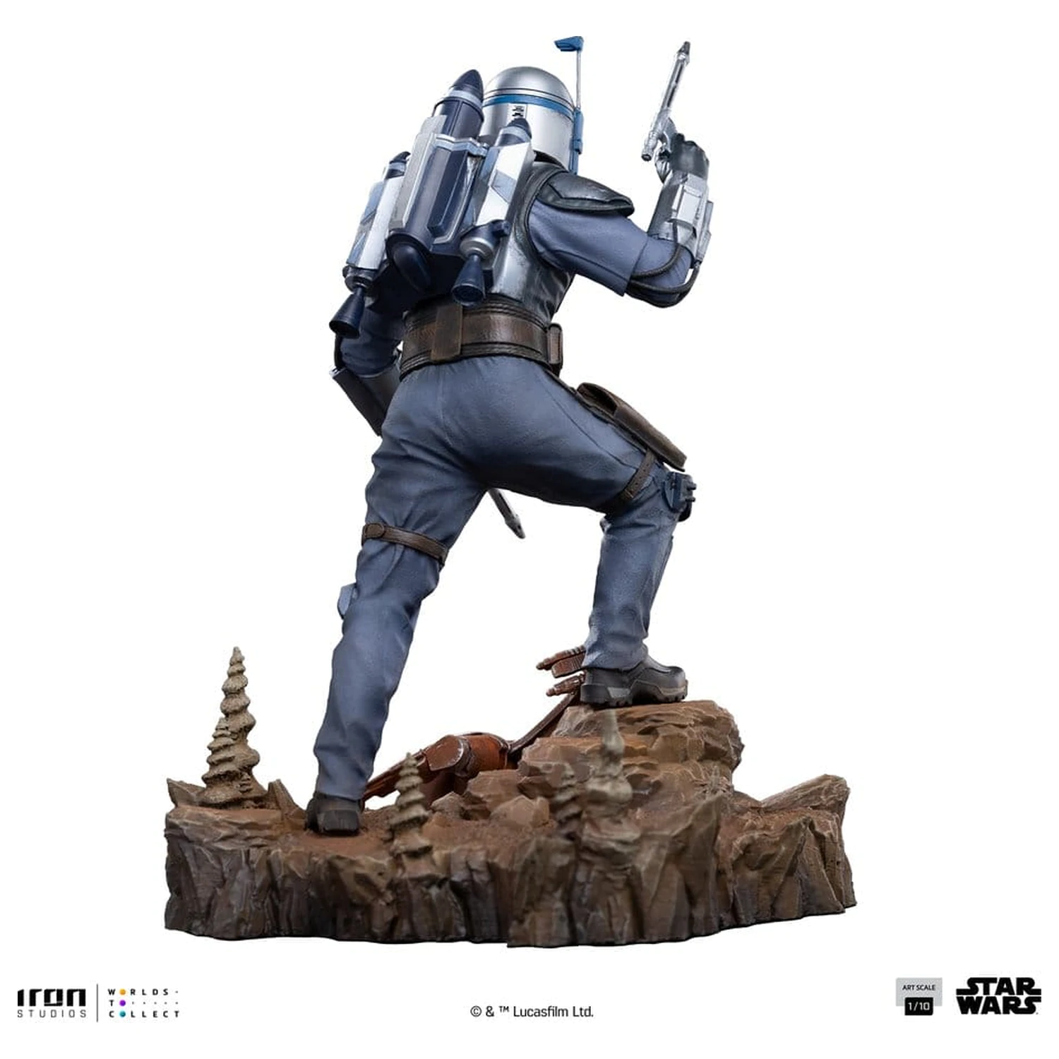 Star Wars Jango Fett Art Scale Statue 1/10 Jango Fett product photo
