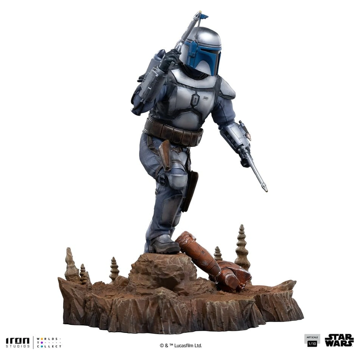 Star Wars Jango Fett Art Scale Statue 1/10 Jango Fett product photo