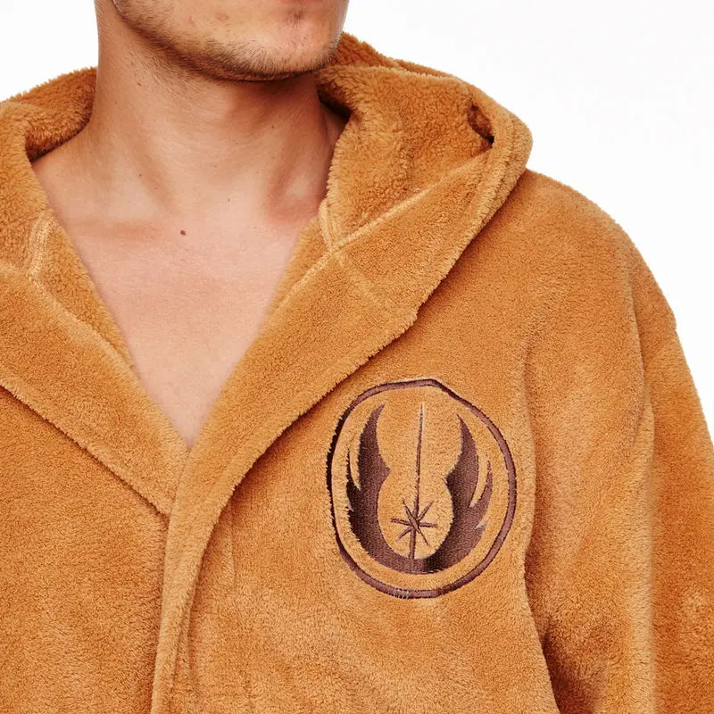 Star Wars Jedi mens fleece bathrobe product photo