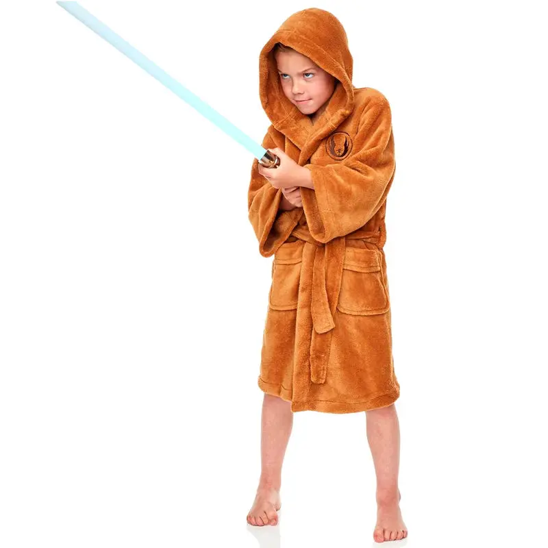 Star Wars Jedi kids fleece bathrobe product photo
