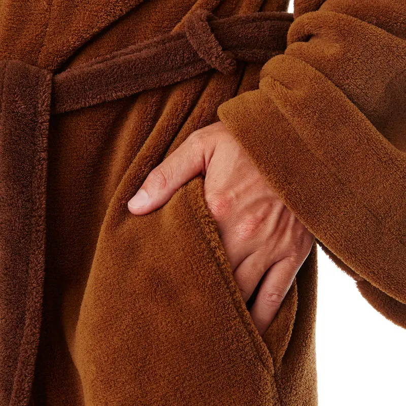 Star Wars Jedi Outfit mens fleece bathrobe product photo