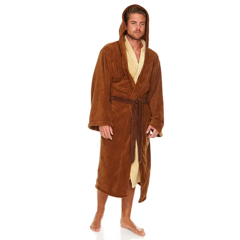 Star Wars Jedi Outfit mens fleece bathrobe product photo