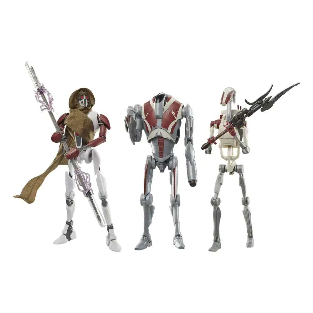 Star Wars Jedi: Survivor Black Series Action Figure 3-Pack Magna Guard, Super Battle Droid &amp; Battle Droid product photo