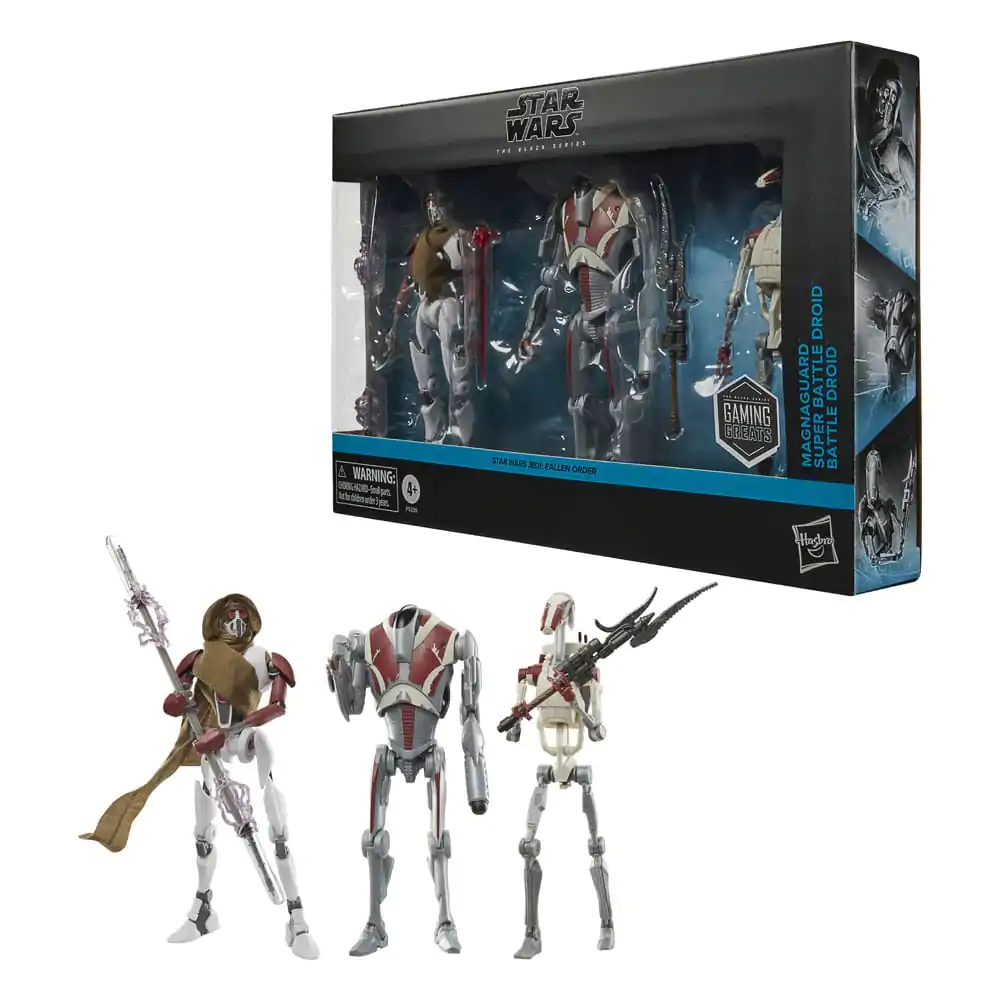 Star Wars Jedi: Survivor Black Series Action Figure 3-Pack Magna Guard, Super Battle Droid &amp; Battle Droid product photo