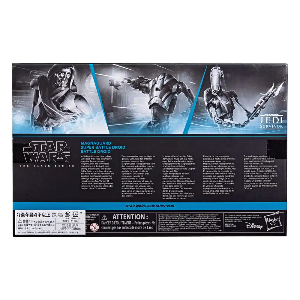 Star Wars Jedi: Survivor Black Series Action Figure 3-Pack Magna Guard, Super Battle Droid &amp; Battle Droid product photo