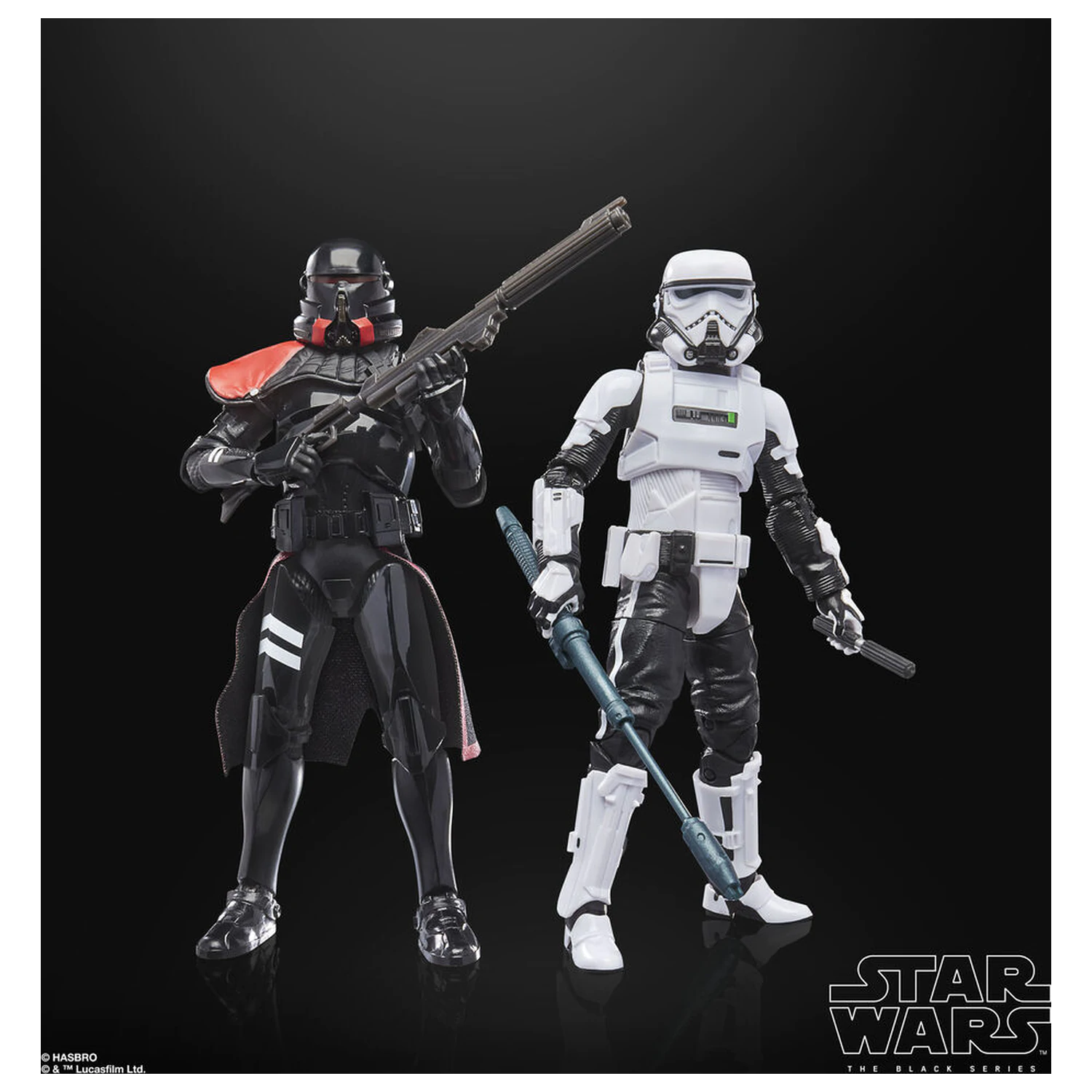 Star Wars Jedi Survivor Purge Trooper & Patrol Trooper pack 2 figures 15cm product photo