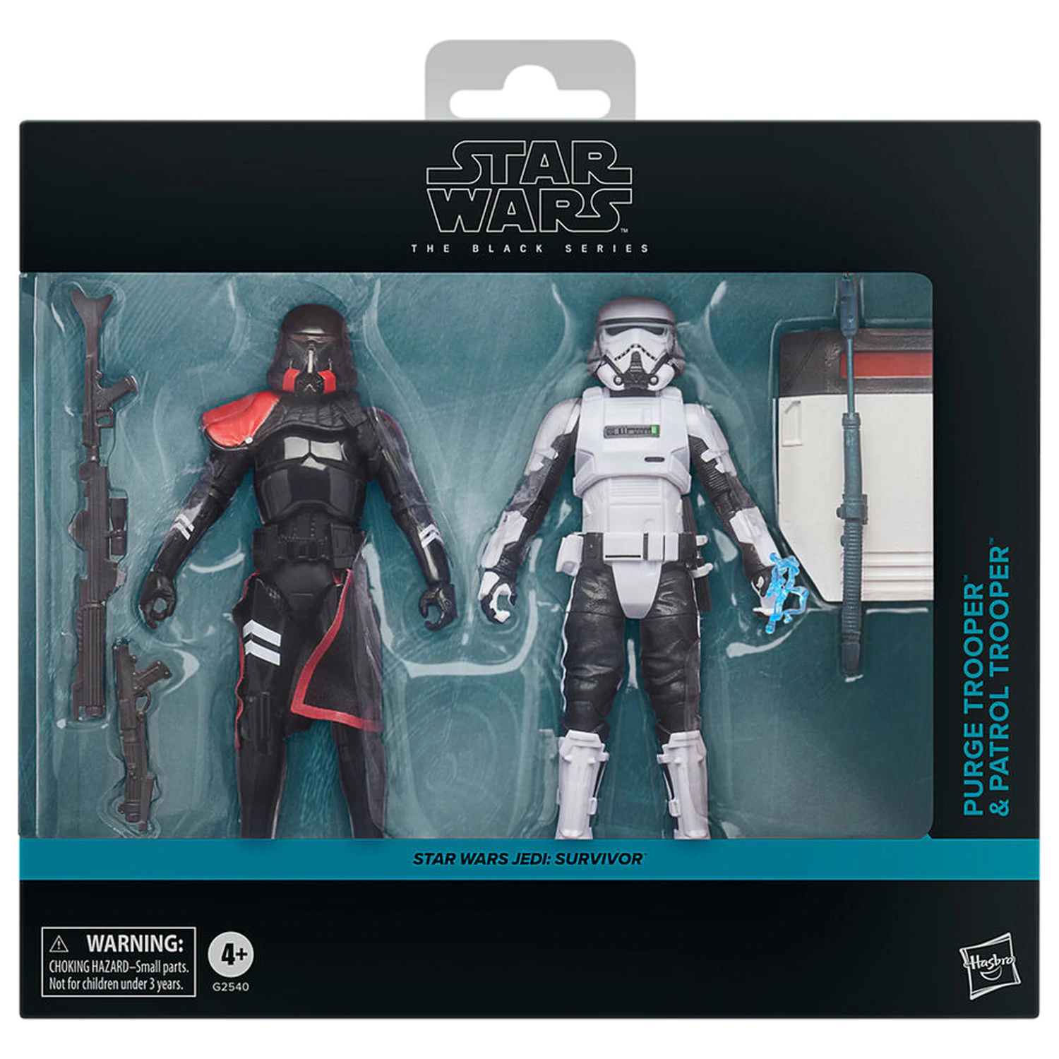 Star Wars Jedi Survivor Purge Trooper & Patrol Trooper pack 2 figures 15cm product photo