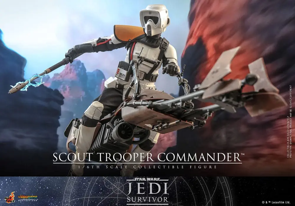 Star Wars: Jedi Survivor Videogame Masterpiece Action Figure 1/6 Scout Trooper Commander 30 cm product photo