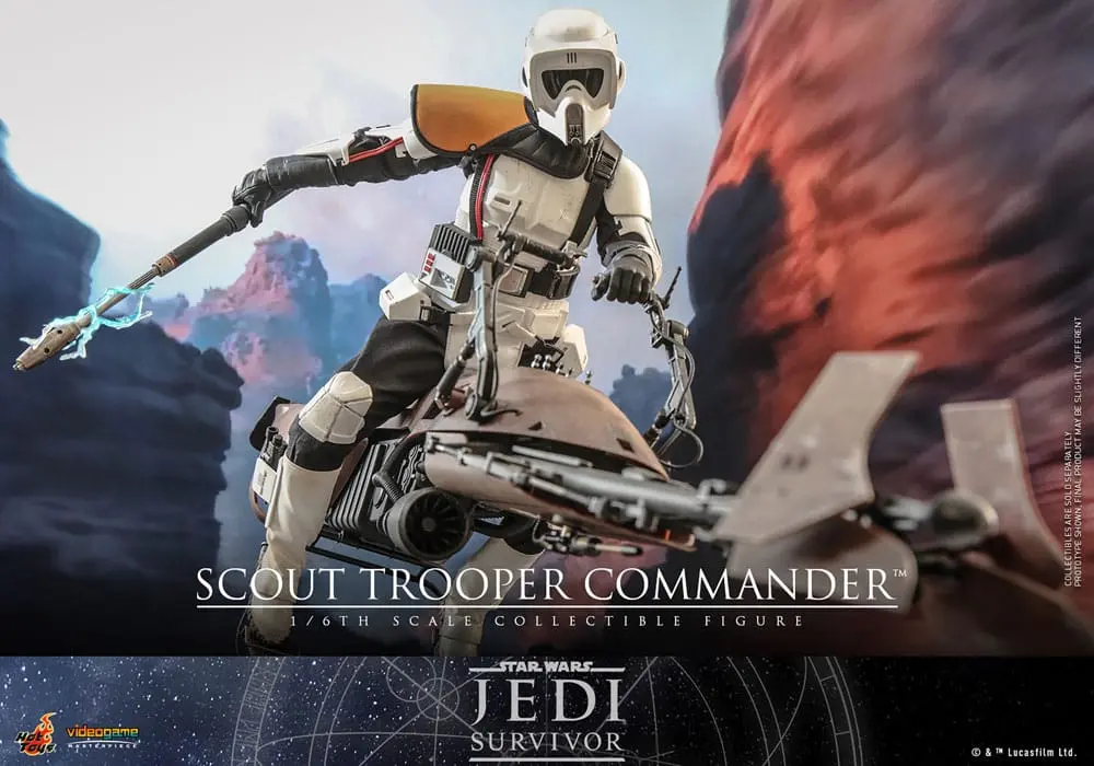 Star Wars: Jedi Survivor Videogame Masterpiece Action Figure 1/6 Scout Trooper Commander 30 cm product photo