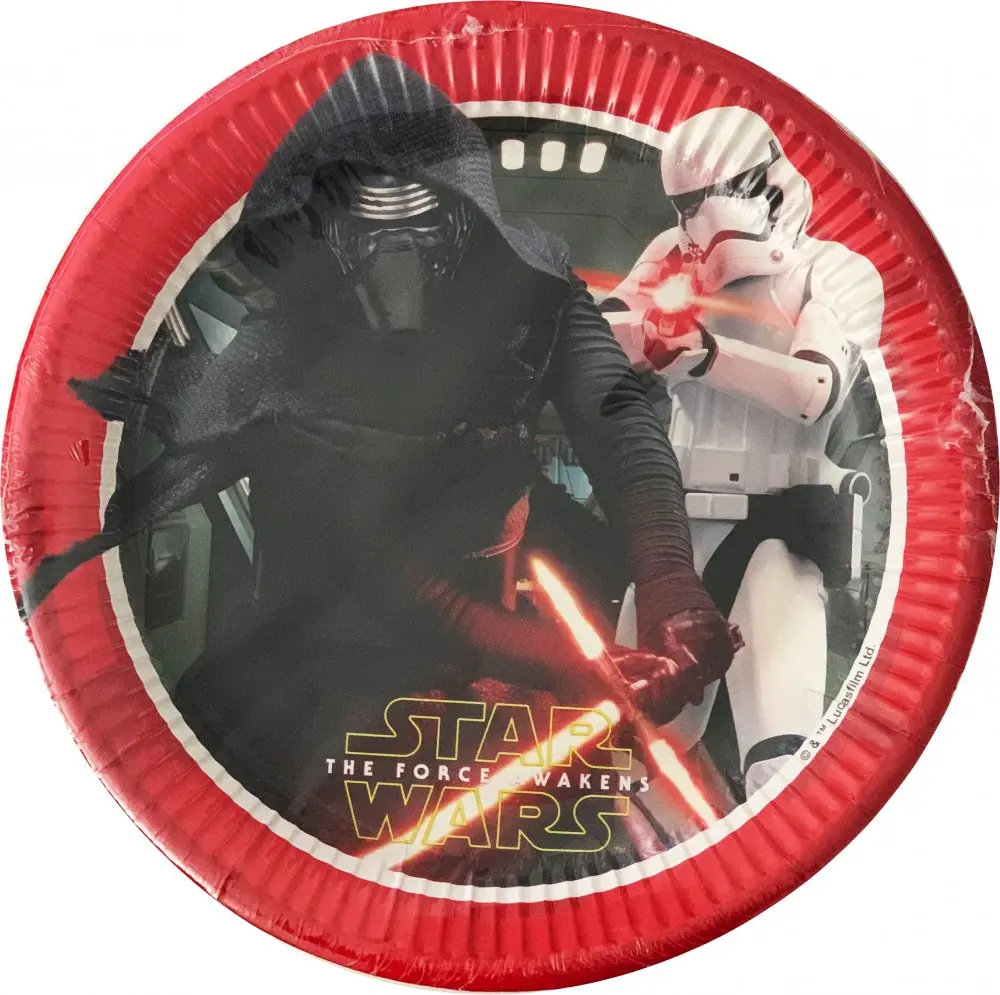 Star Wars Justice Paper Plates 8 pcs 23 cm product photo