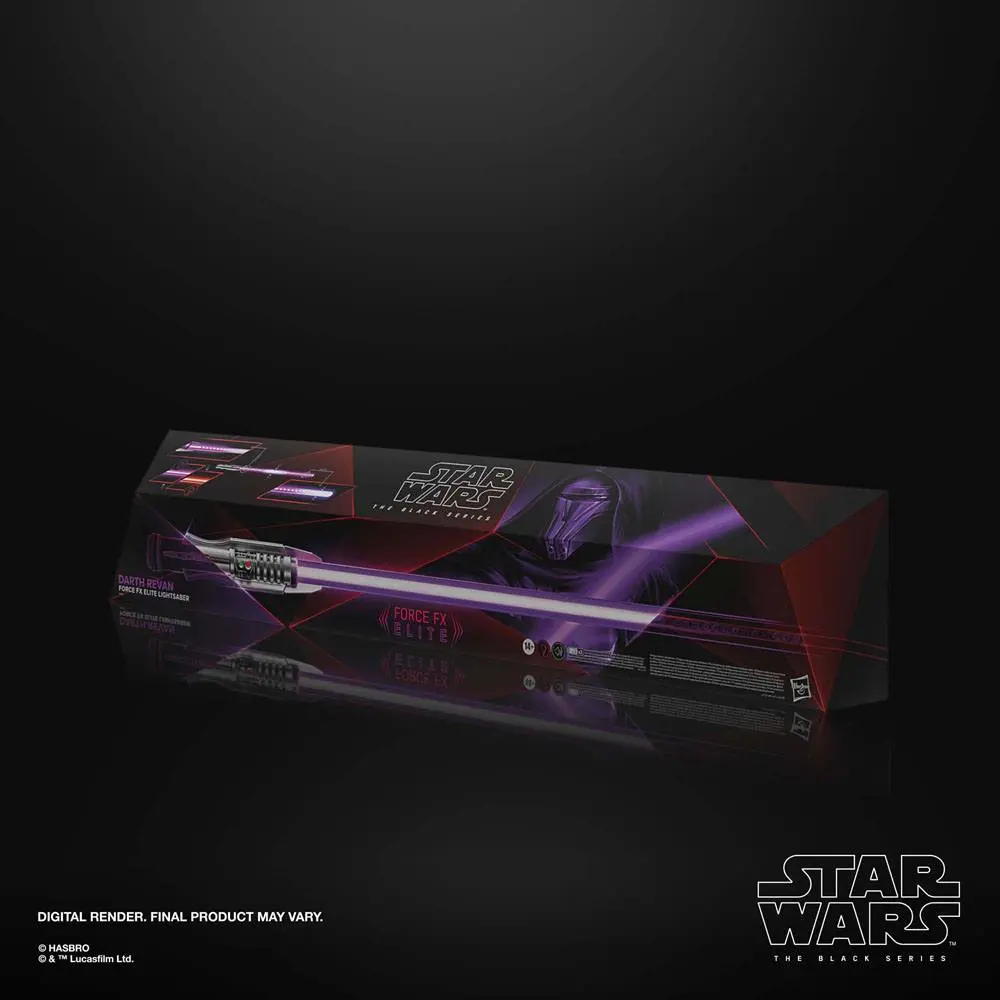 Star Wars: Knights of the Old Republic Black Series Replica Force FX Elite Lightsaber Darth Revan product photo