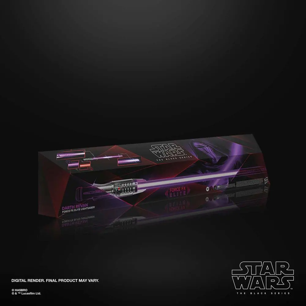 Star Wars: Knights of the Old Republic Black Series Replica Force FX Elite Lightsaber Darth Revan product photo