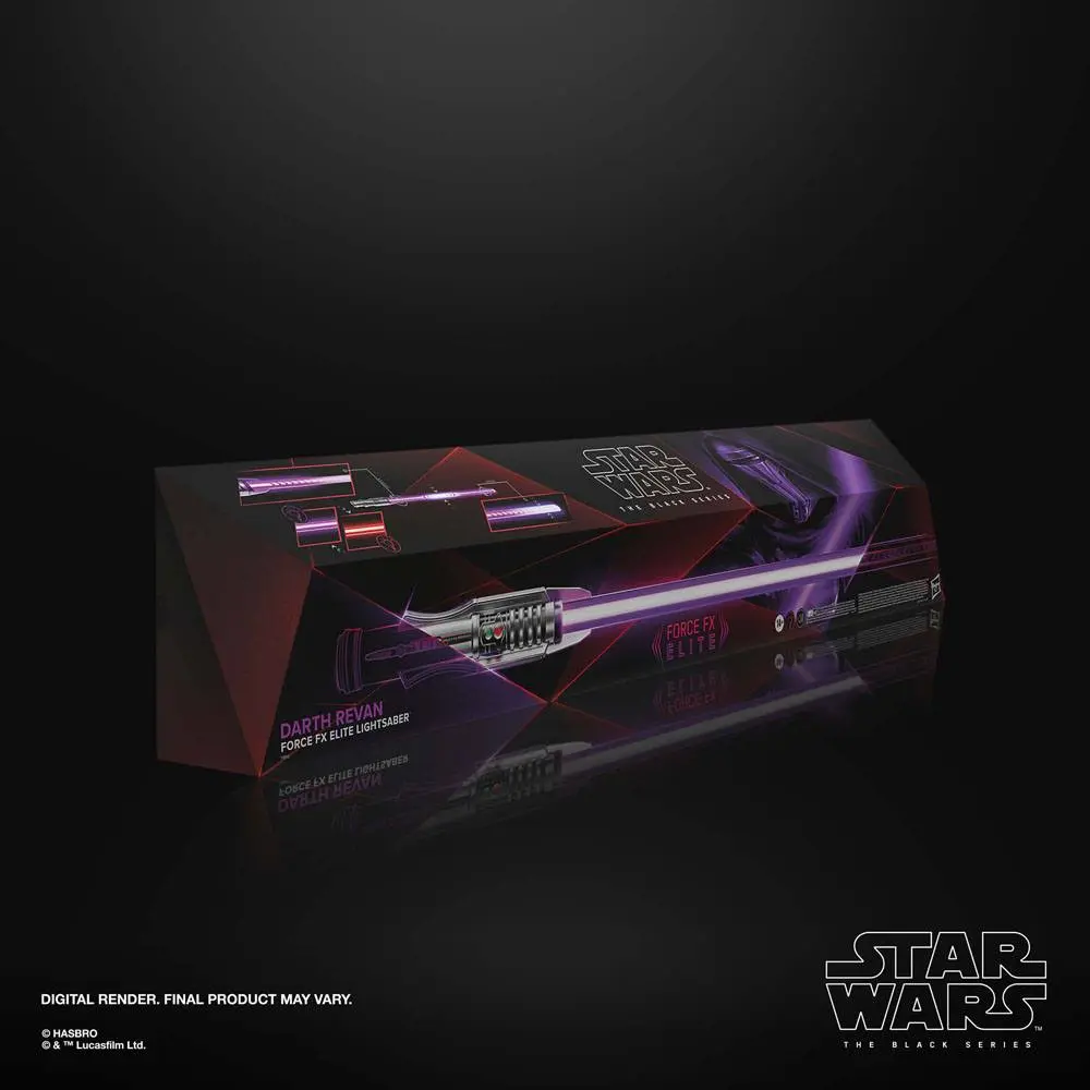 Star Wars: Knights of the Old Republic Black Series Replica Force FX Elite Lightsaber Darth Revan termékfotó