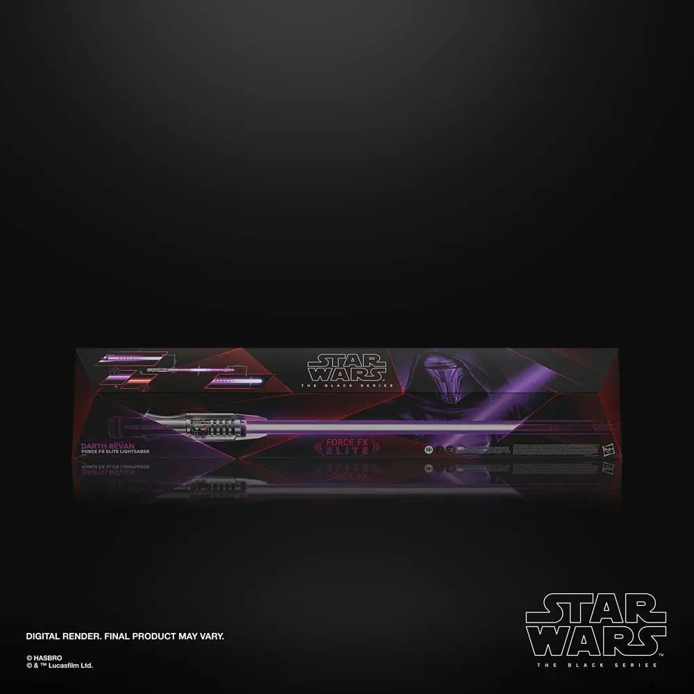 Star Wars: Knights of the Old Republic Black Series Replica Force FX Elite Lightsaber Darth Revan product photo