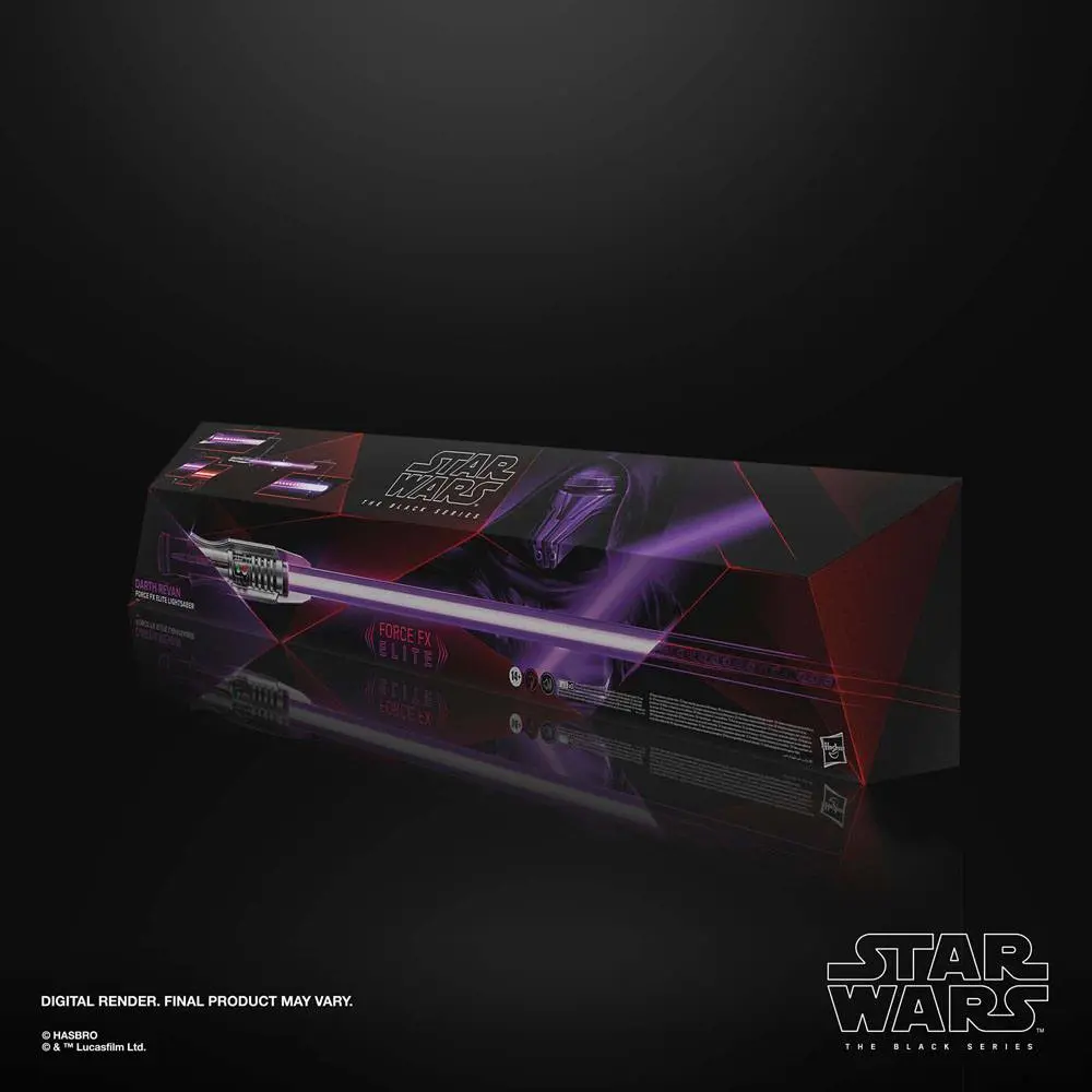 Star Wars: Knights of the Old Republic Black Series Replica Force FX Elite Lightsaber Darth Revan product photo