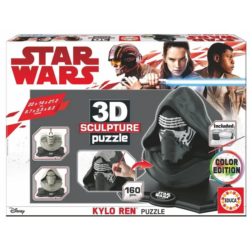 Star Wars Kylo Ren Color Edition 3D puzzle product photo