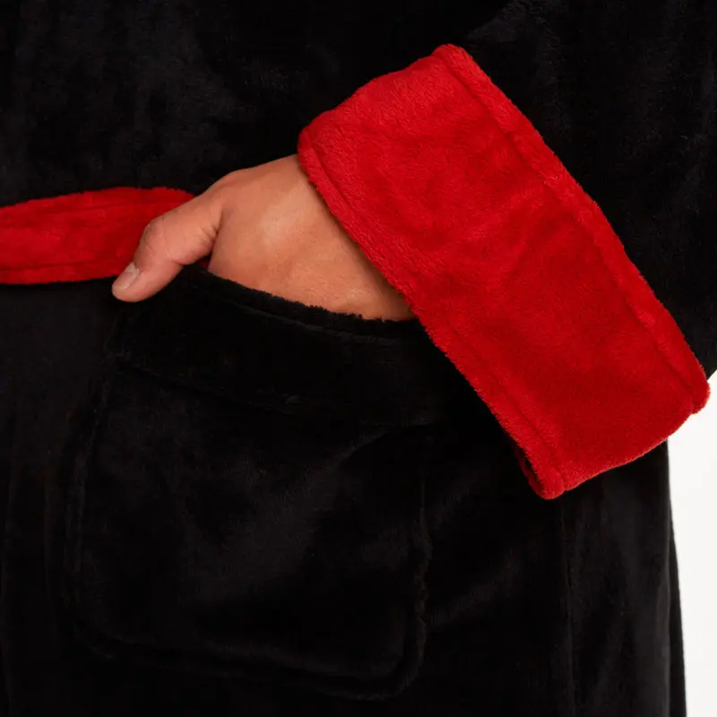Star Wars Kylo Ren mens fleece bathrobe product photo
