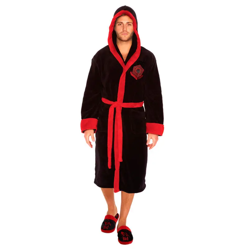 Star Wars Kylo Ren mens fleece bathrobe product photo