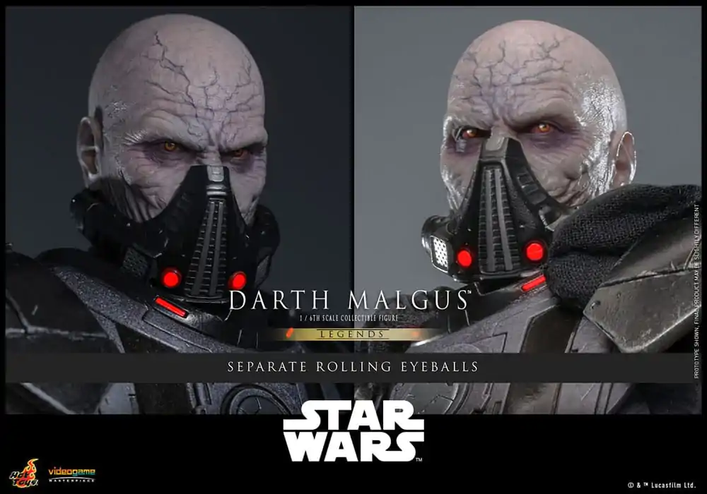 Star Wars Legends Videogame Masterpiece Action Figure 1/6 Darth Malgus 34 cm product photo