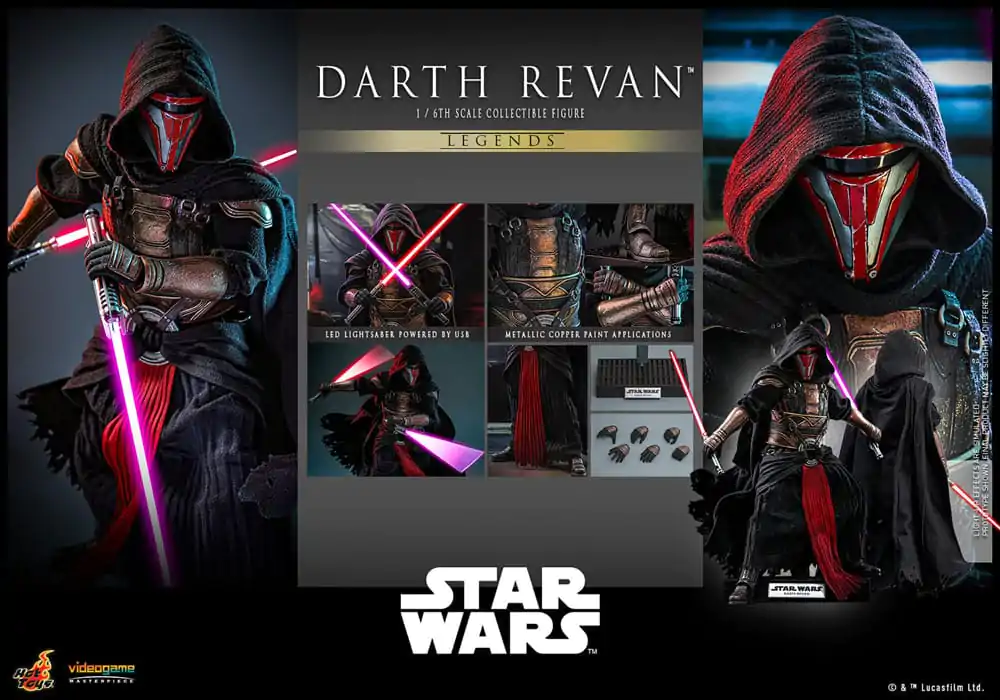 Star Wars Legends Videogame Masterpiece Action Figure 1/6 Darth Revan 31 cm product photo