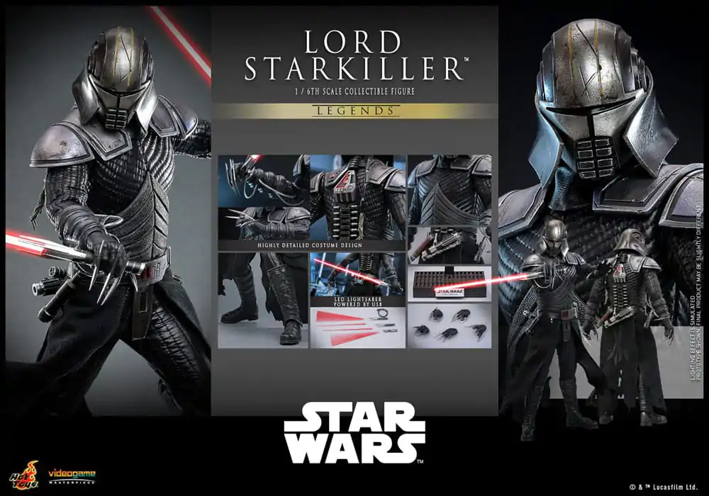 Star Wars Legends Videogame Masterpiece Action Figure 1/6 Lord Starkiller 31 cm product photo