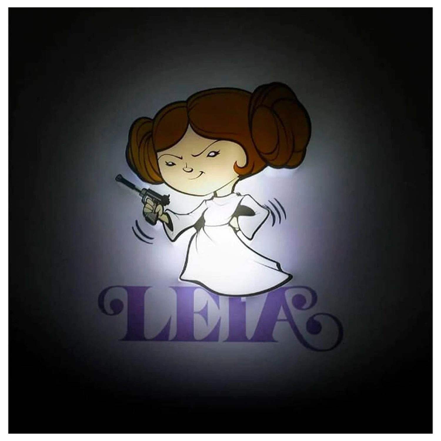 Star Wars Leia 3D Light FX mini lamp product photo