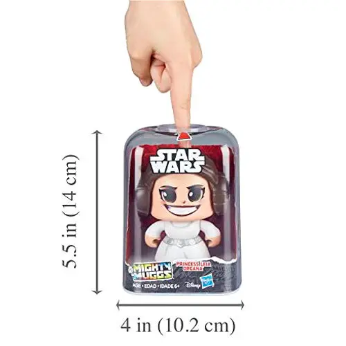 Star Wars Leia Mighty Muggs figure 14cm product photo