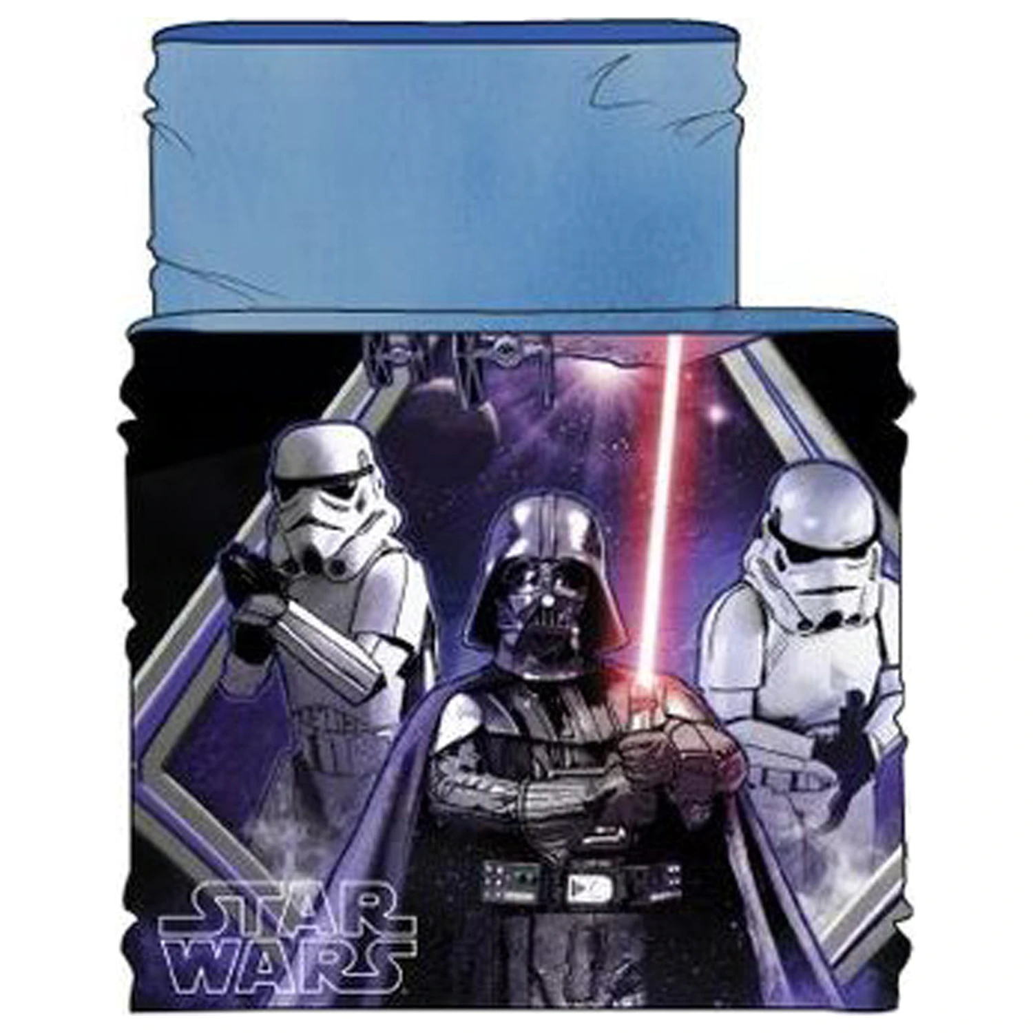 Star Wars Lightsaber Blue kids' scarf, snood product photo