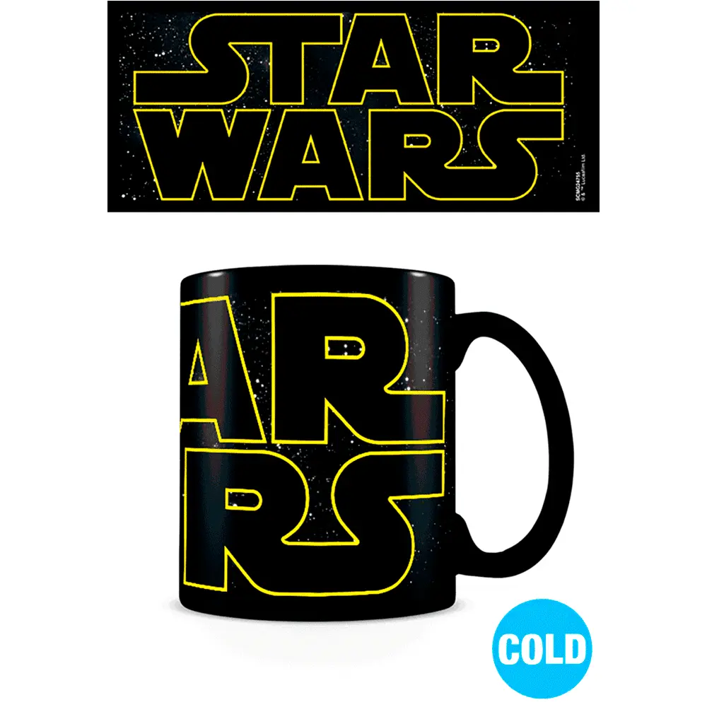 Star Wars Heat Change Mug Logo Characters termékfotó