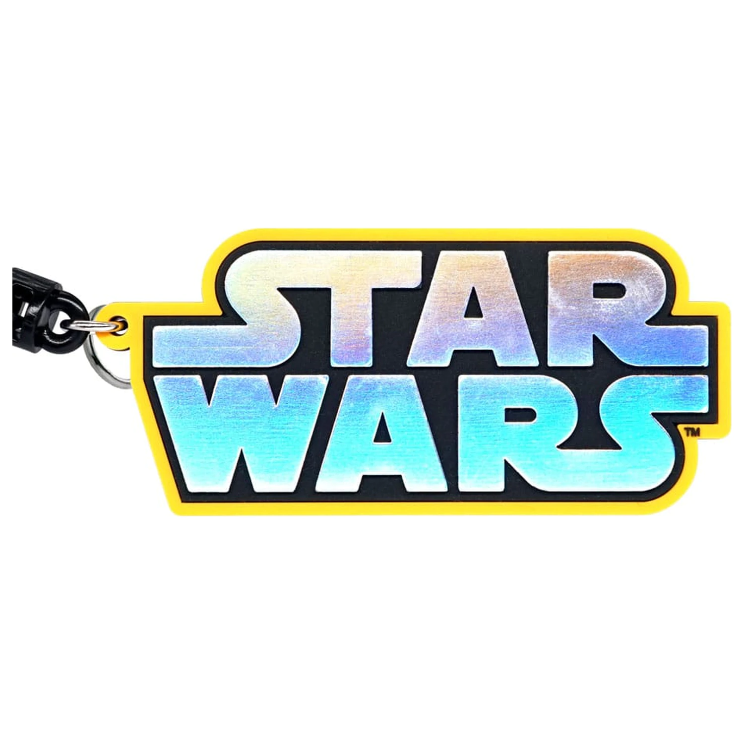 Star Wars Soft Touch PVC Bag Clip Logo product photo
