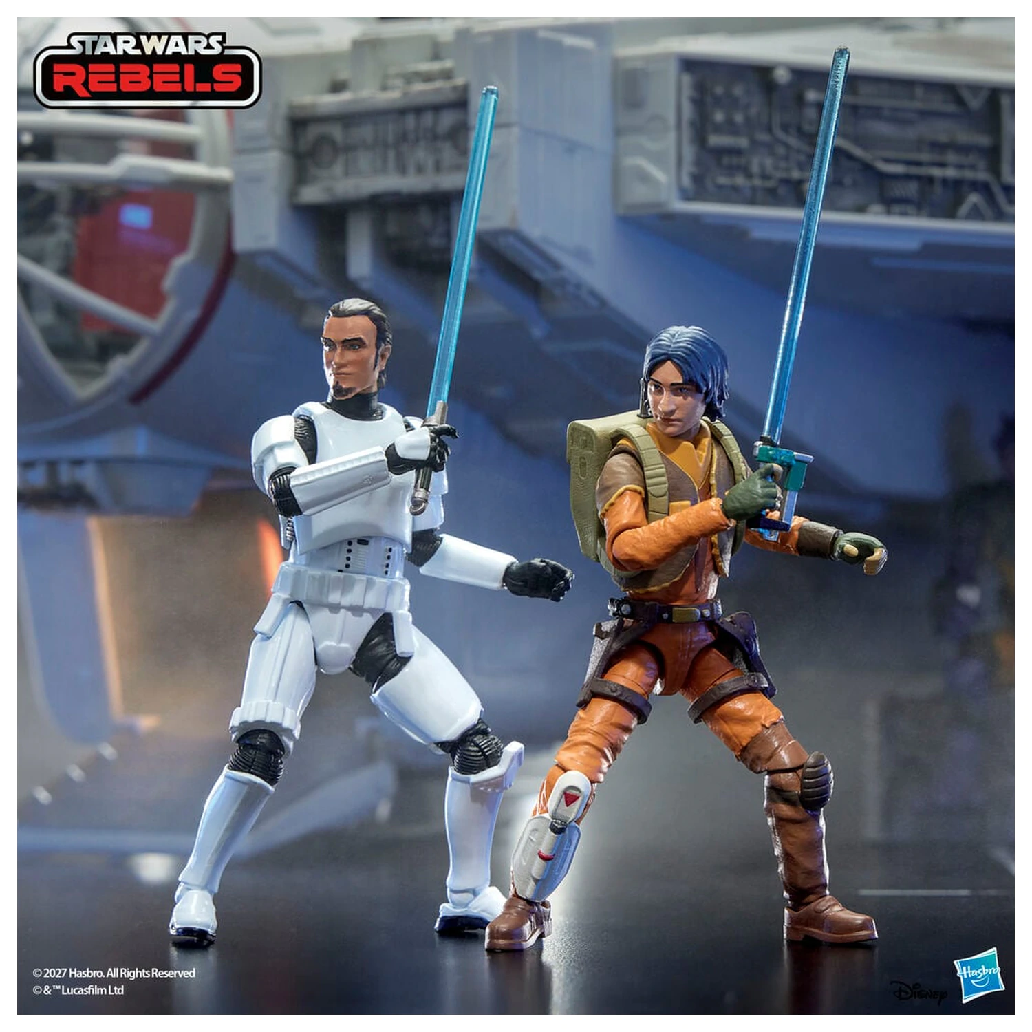 Star Wars Lothal Rebel pack 3 figures 9,5cm product photo